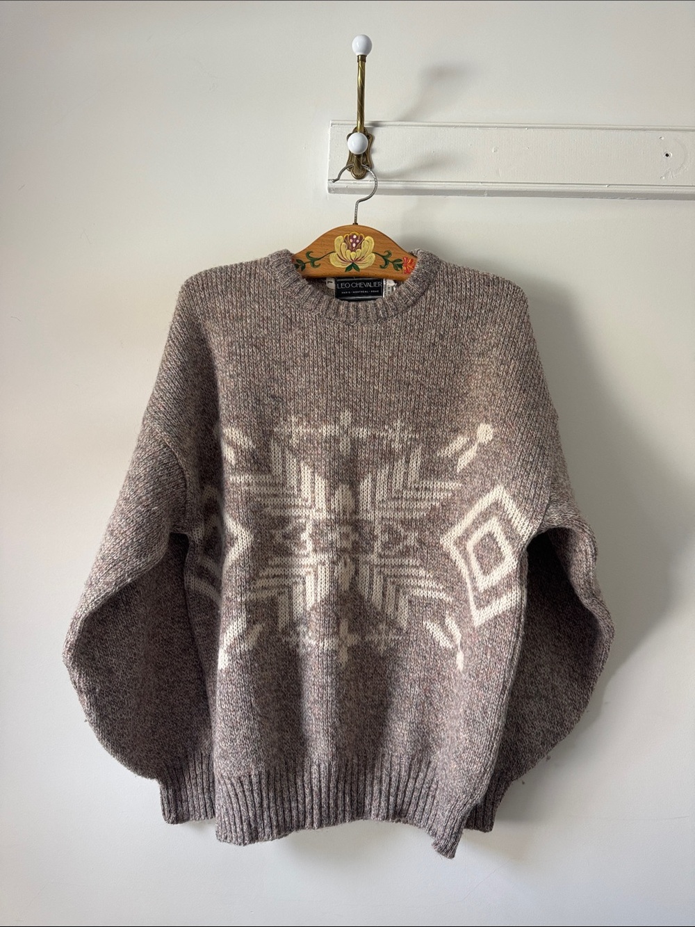 100% Wool Leo Chevalier Sweater